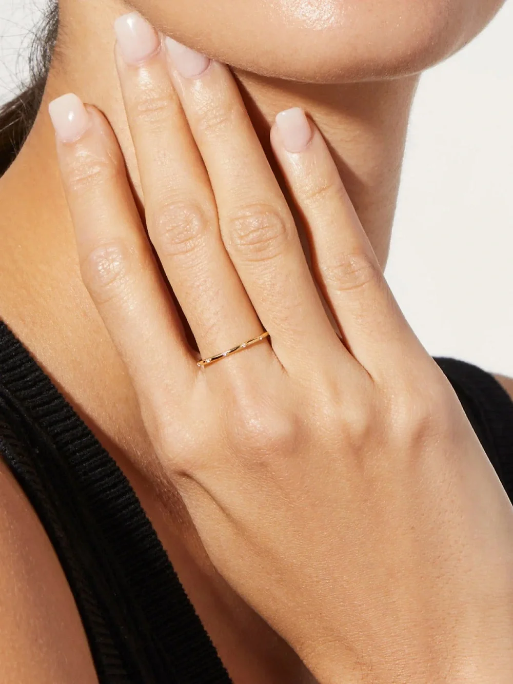 Ana Luisa Bailey Ring with Micro Diamond Accents - Women's Jewelry